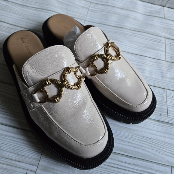 CIRCUS BY Sam Edelman Evangeline Lug Sole Slip-On Mule Loafers - Picture 1 of 7